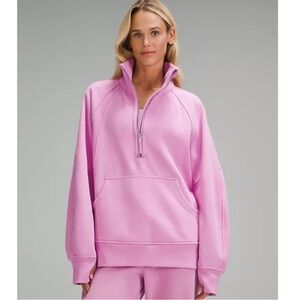 Lululemon Scuba Oversized Funnel-Neck Half Zip
Long size XL/XXL Dahlia Mauve
